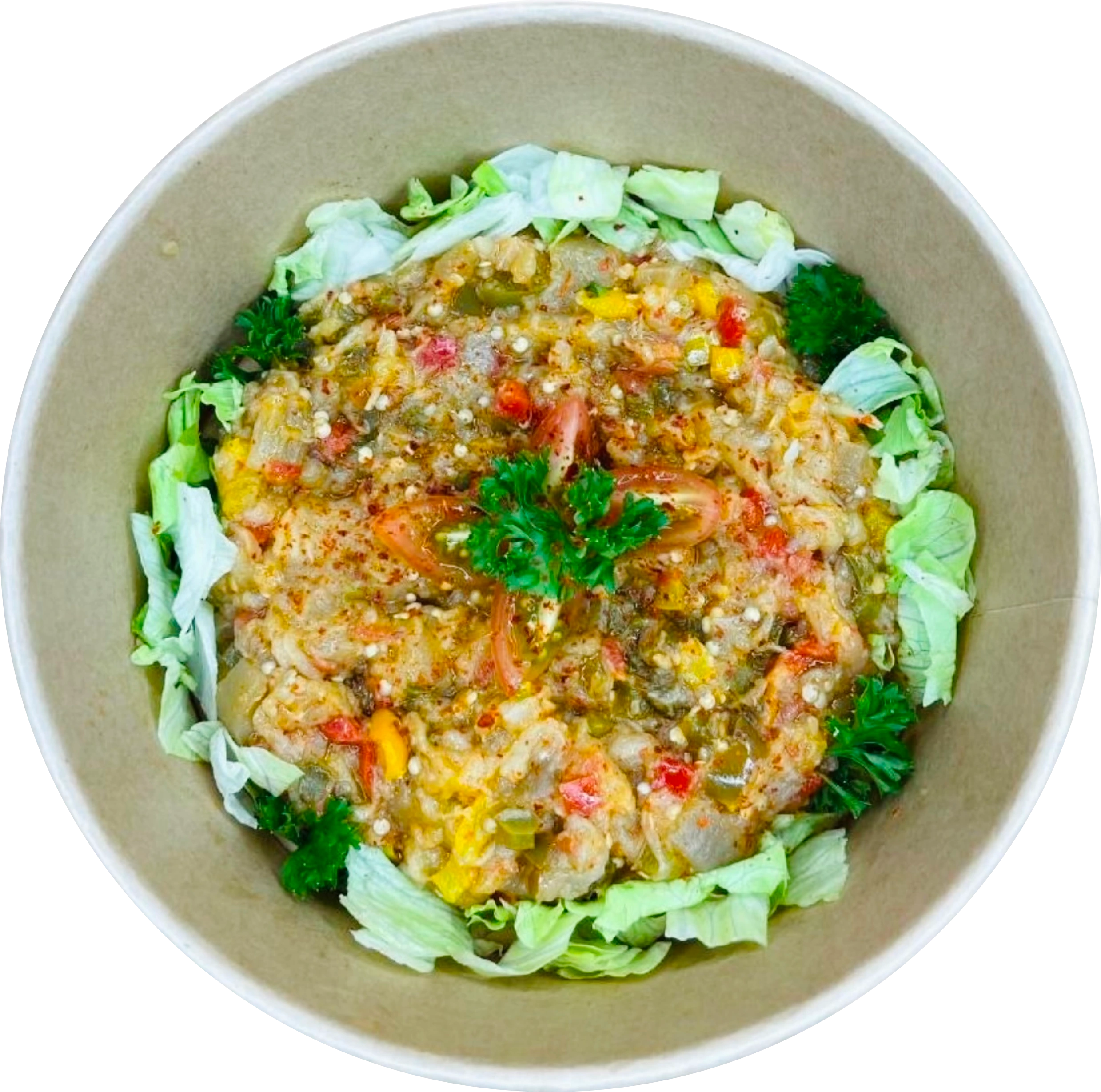 Baba Ghaboush with Pita Bread