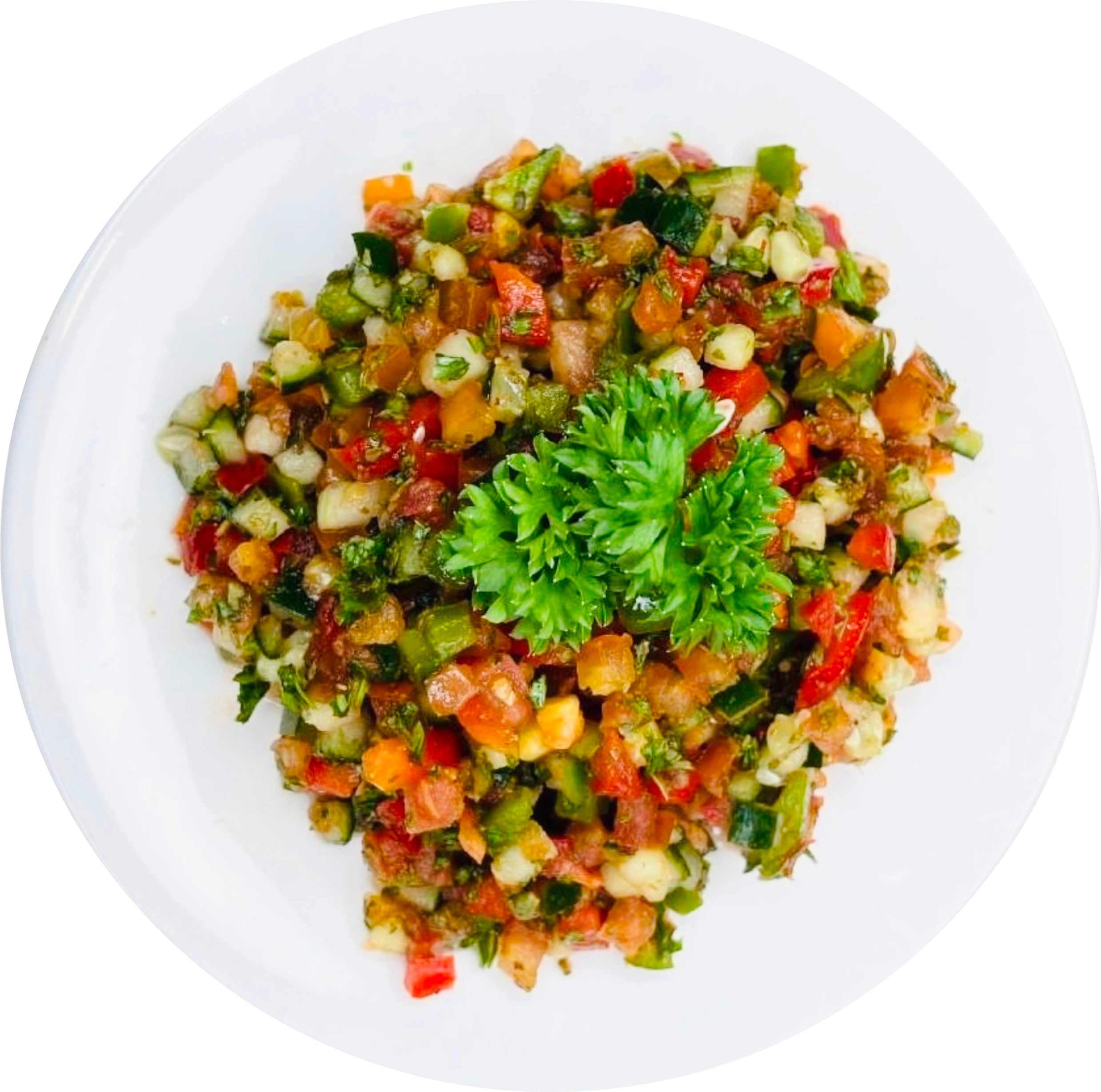 Ezme Salad with Pita Bread